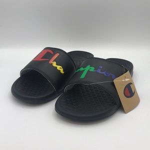 metallic champion slides